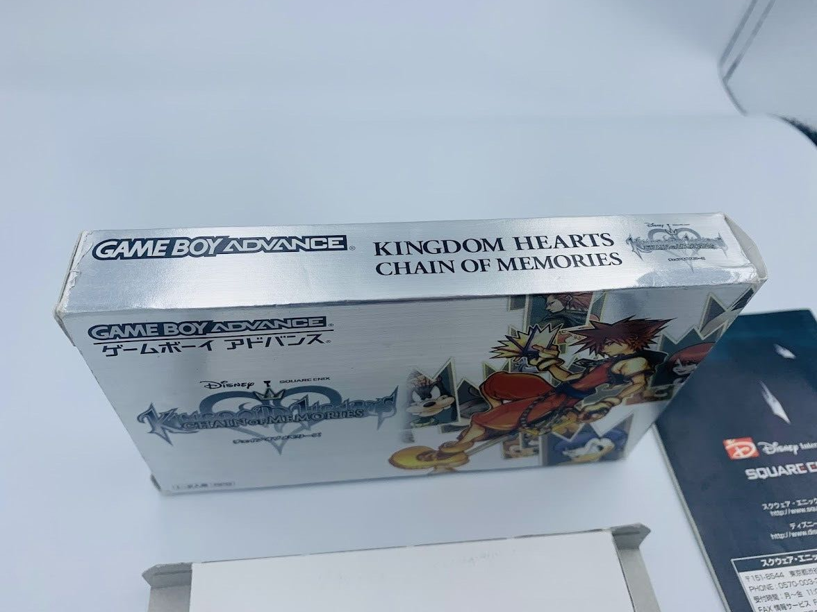 Kingdom Hearts: Chain of Memories Game Boy Advance Japan COMPLETE GBA Nintendo