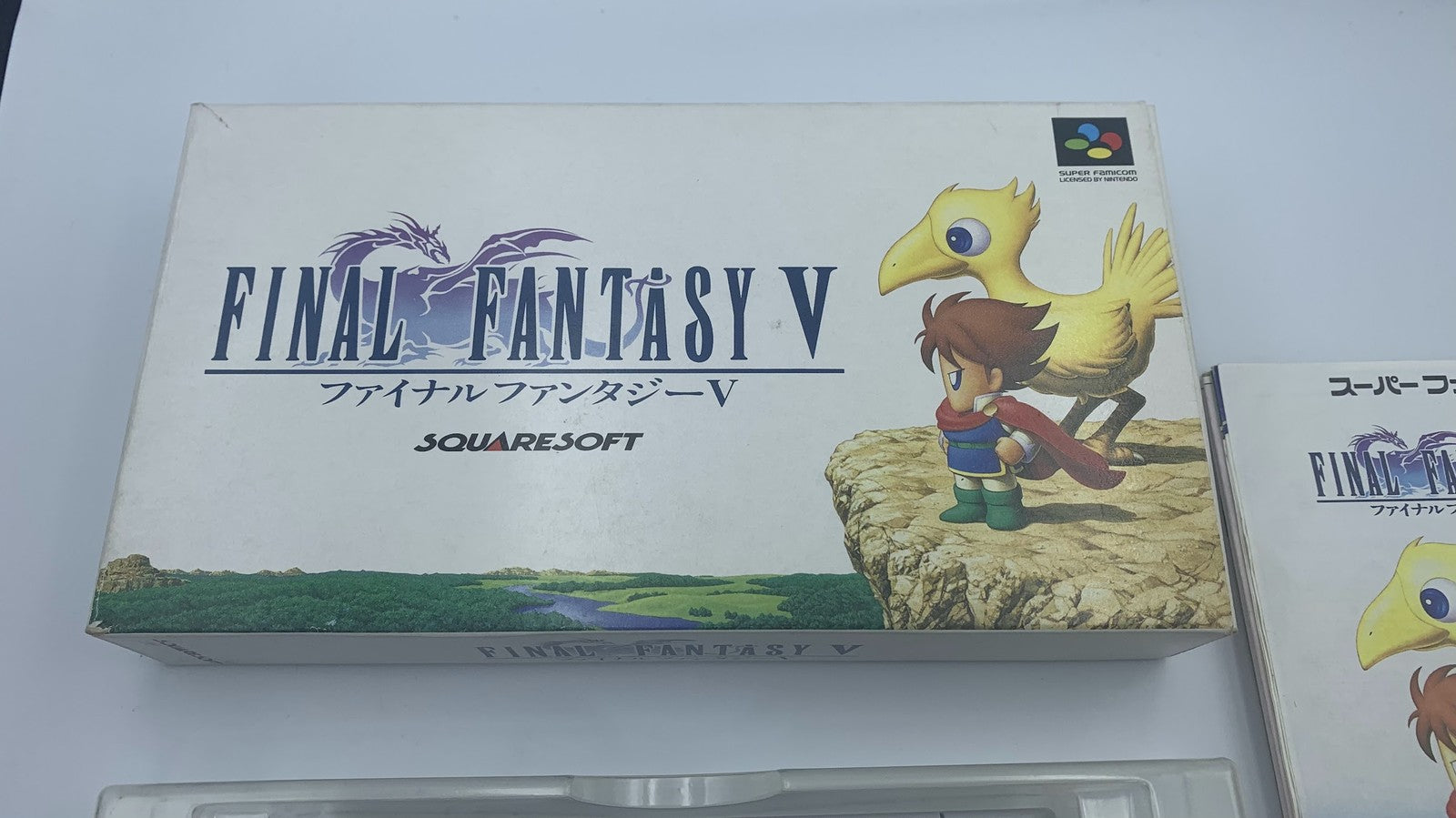 Final Fantasy V 5 Nintendo Super Famicom Japan COMPLETE CIB FF5 w/ box & manual