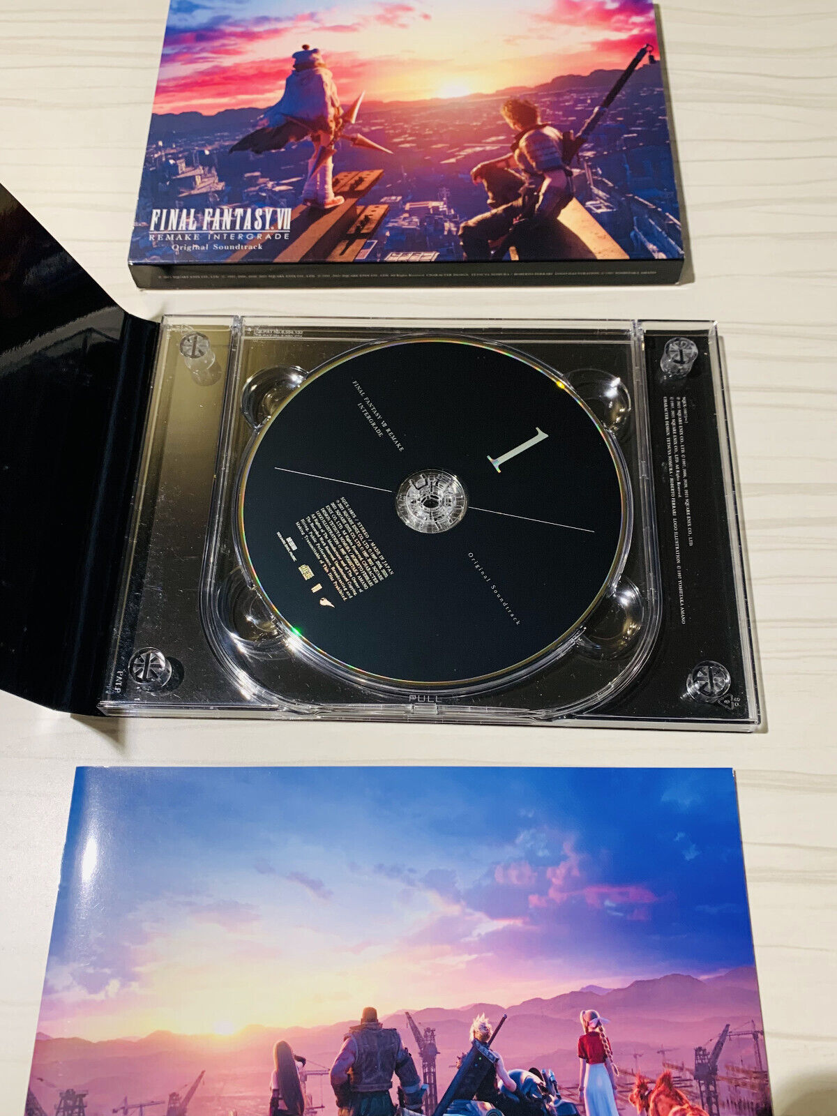 Final Fantasy VII Remake Intergrade Original Soundtrack CD 3-disc Rebirth OST Ff