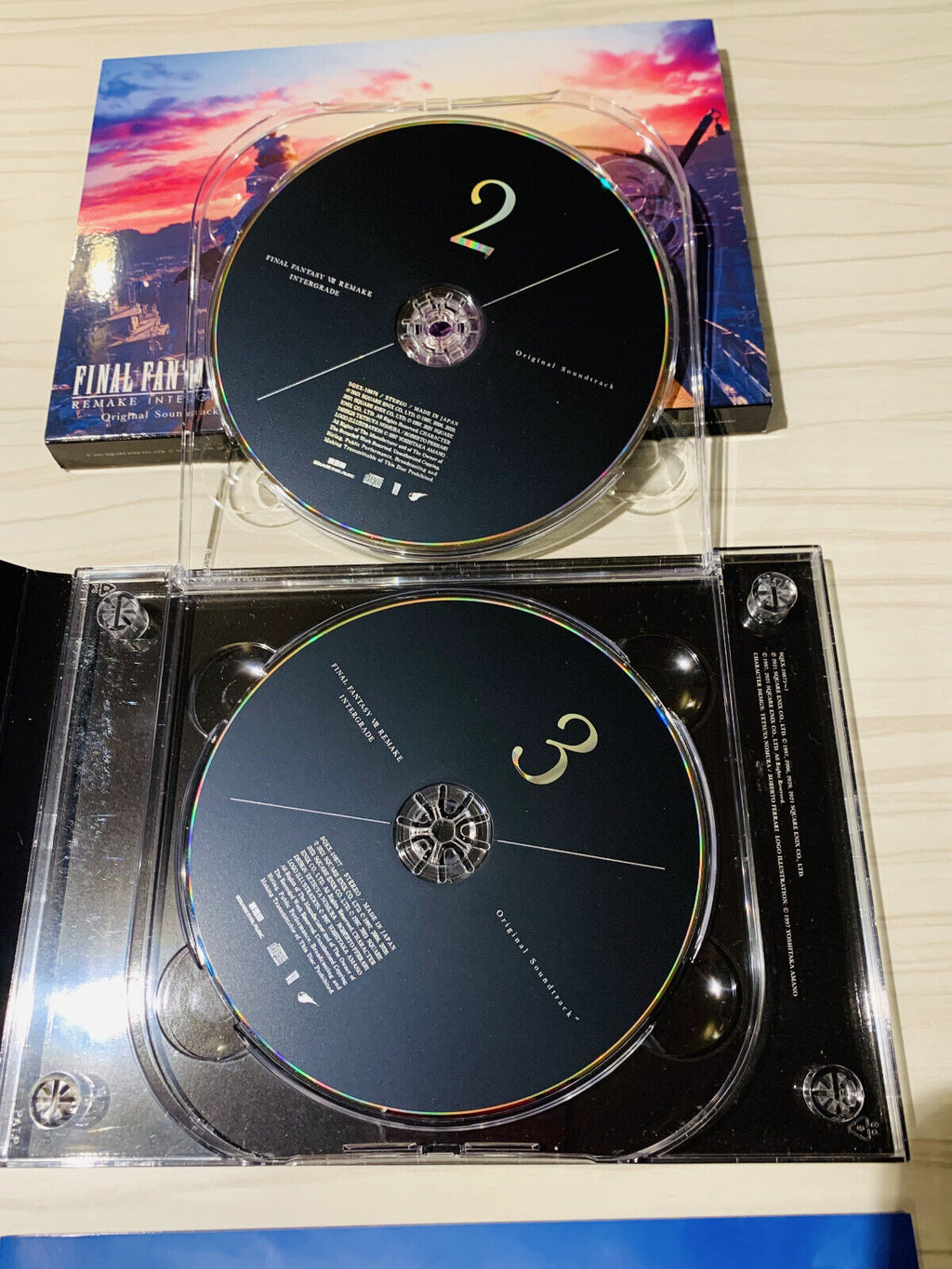 Final Fantasy VII Remake Intergrade Original Soundtrack CD 3-disc Rebirth OST Ff