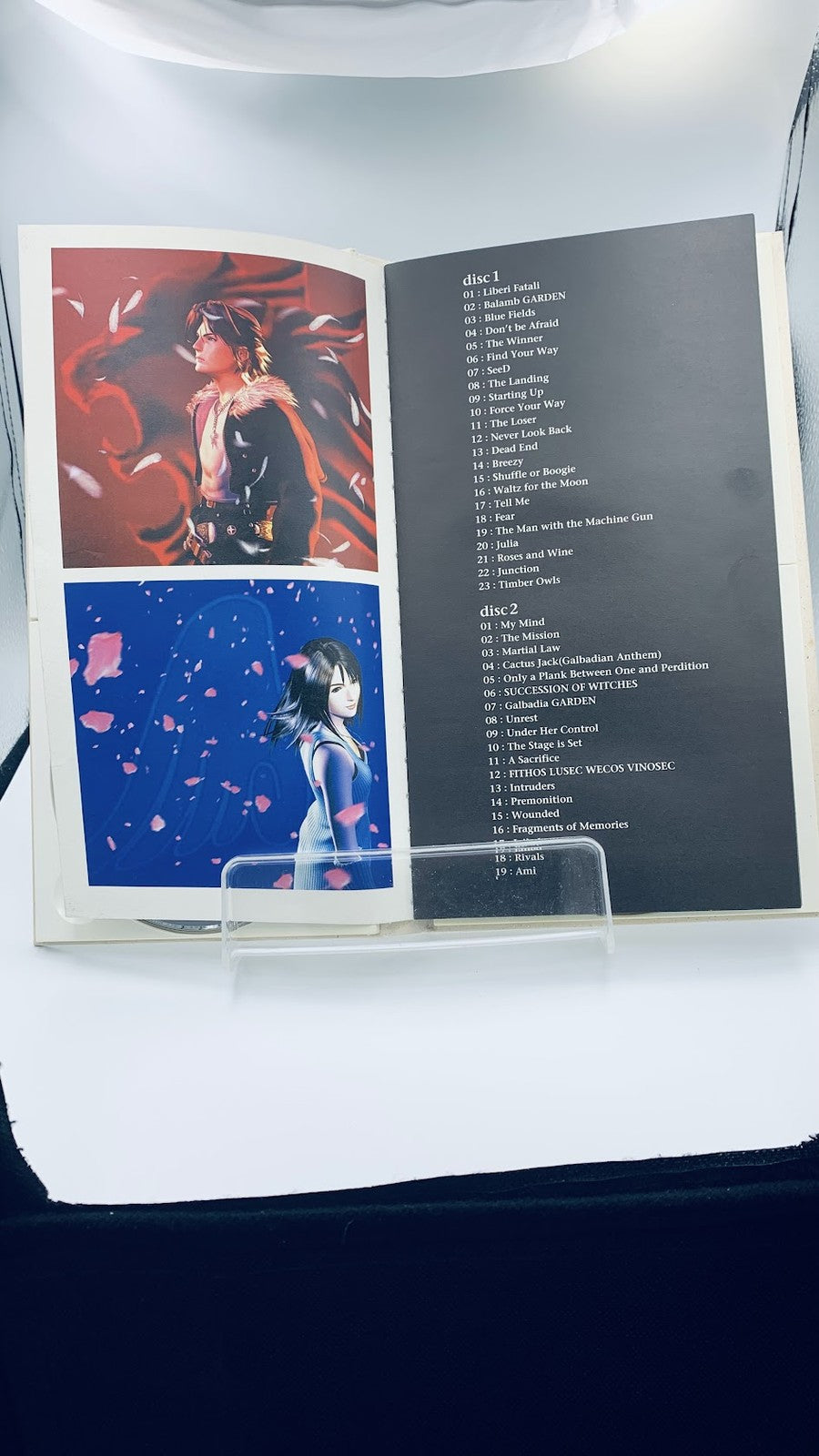Final Fantasy VIII Original Soundtrack limited edition first print longbox 4-CD