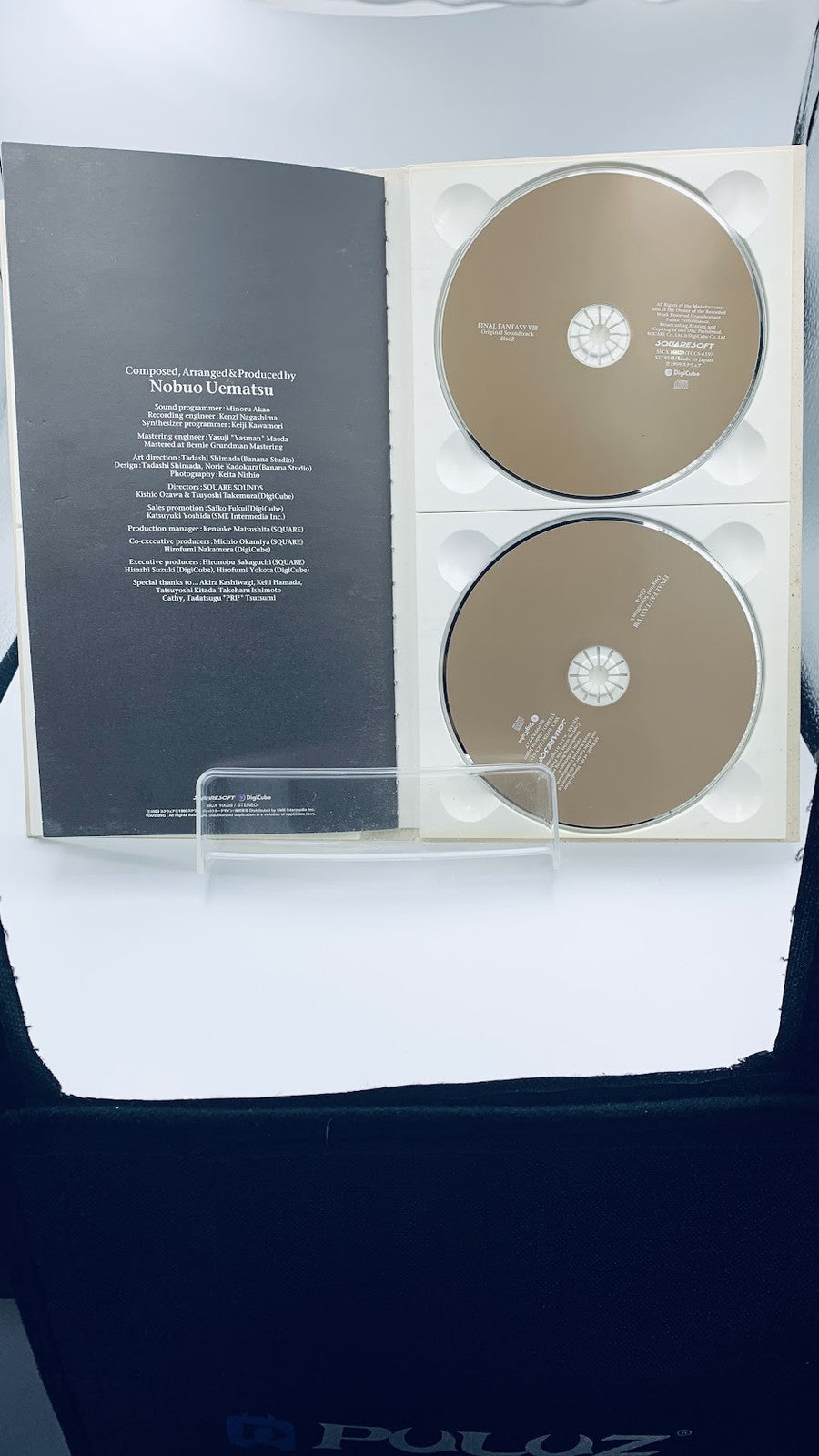 Final Fantasy VIII Original Soundtrack limited edition first print longbox 4-CD