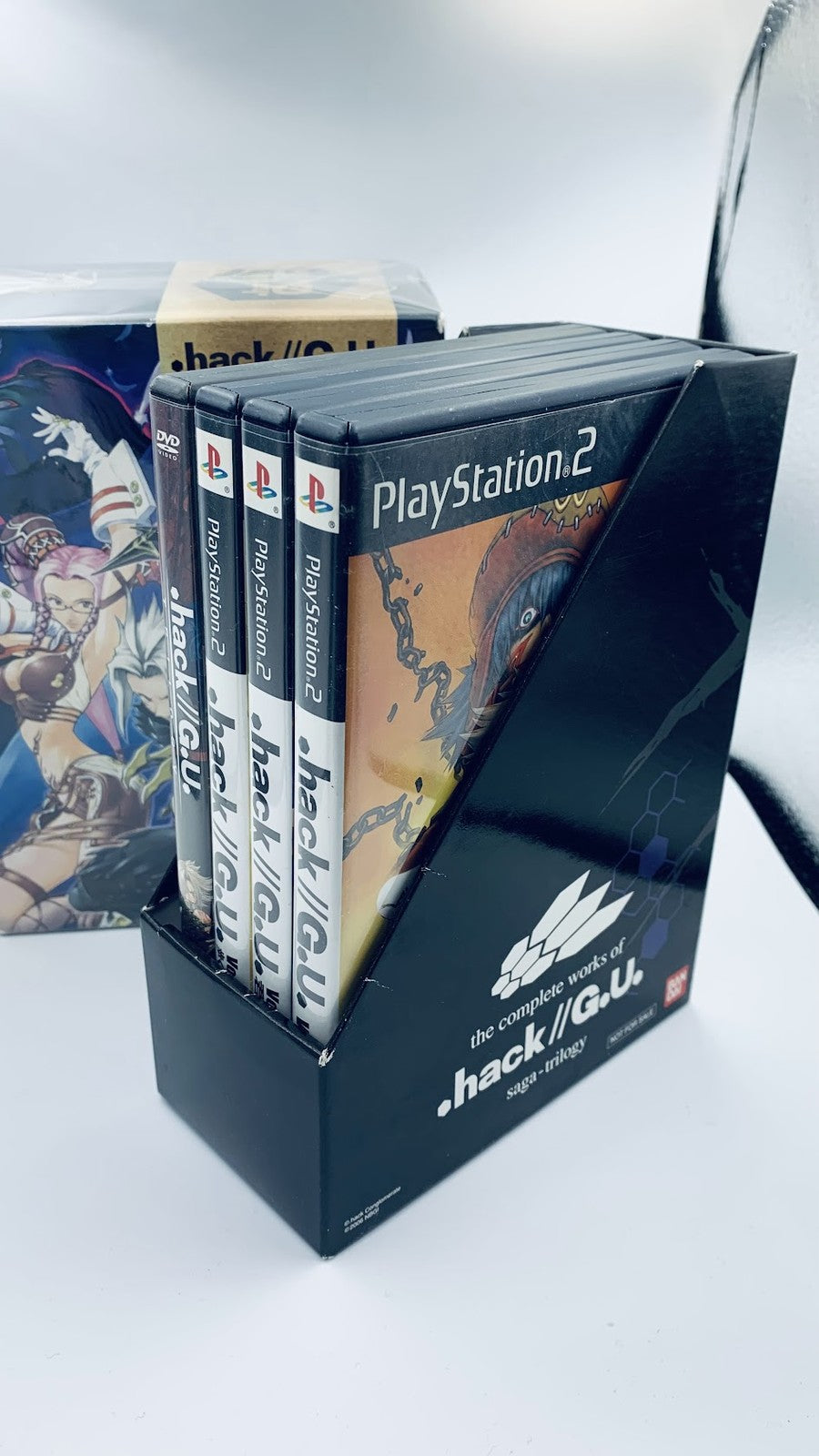 The Complete Works of .hack/G.U. Saga-Trilogy Dot Hack GU Playstation 2 Box Set