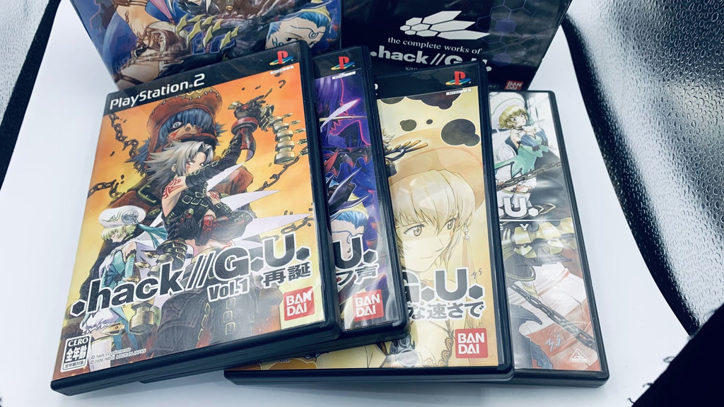 The Complete Works of .hack/G.U. Saga-Trilogy Dot Hack GU Playstation 2 Box Set