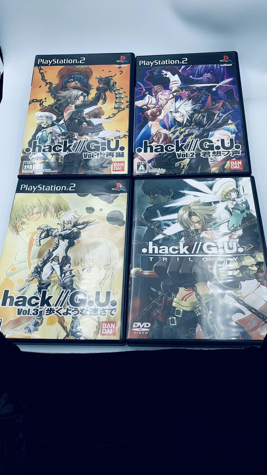 The Complete Works of .hack/G.U. Saga-Trilogy Dot Hack GU Playstation 2 Box Set