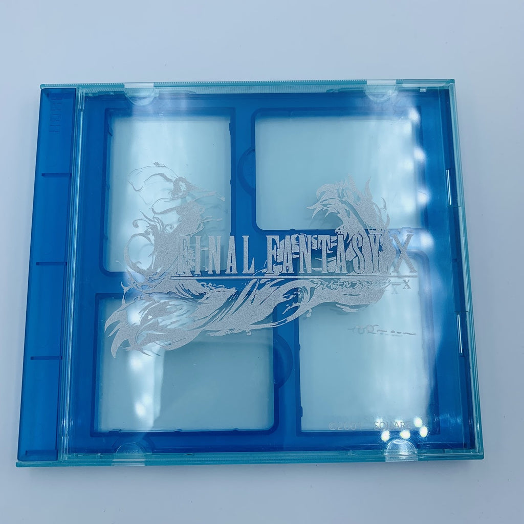 Final Fantasy X Playstation 2 PS2 4x memory card holder case 2001 by Hori Square
