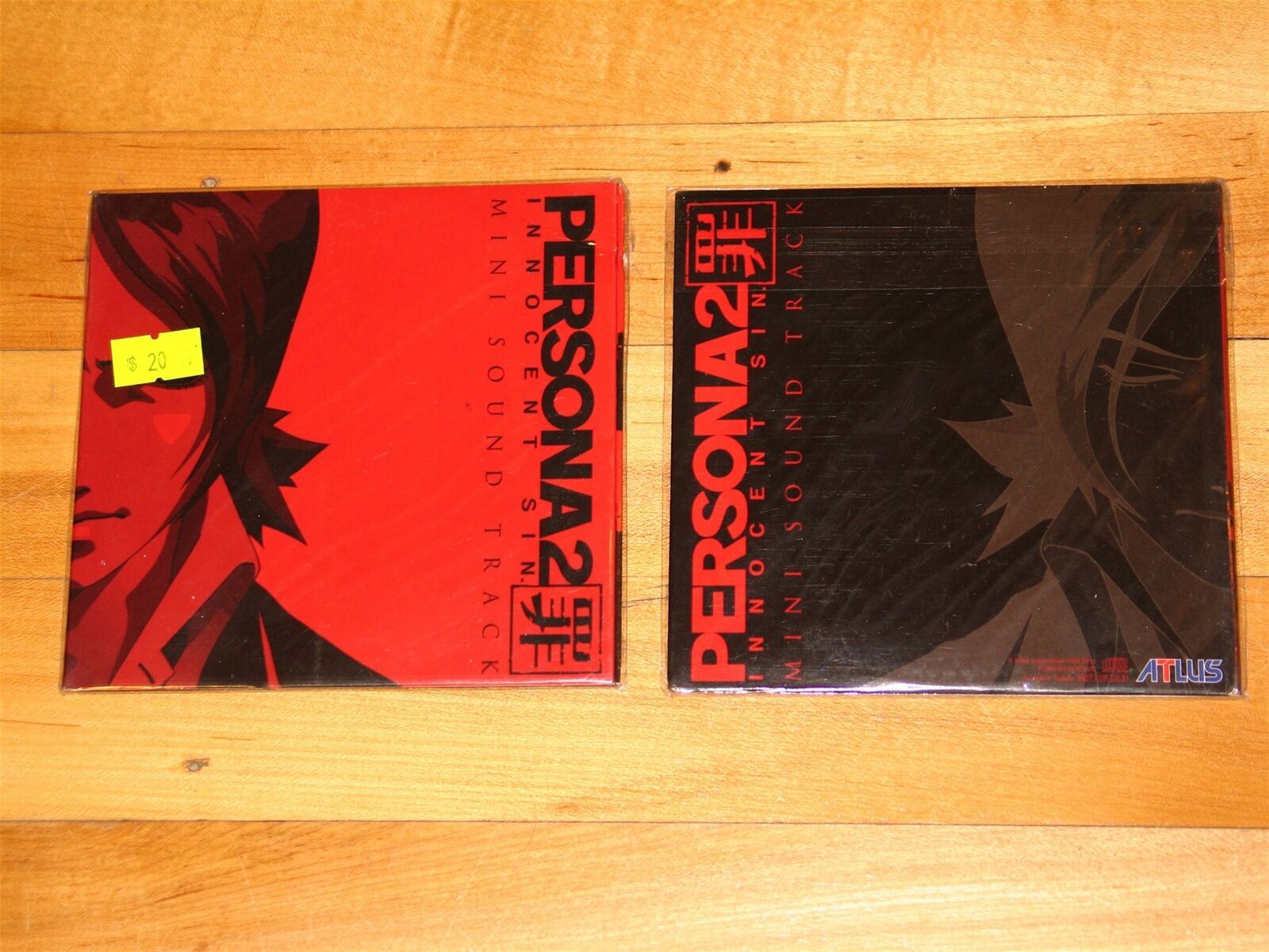 Persona 2: Innocent Sin Mini soundtrack CD Shoji Meguro PSP remake OST
