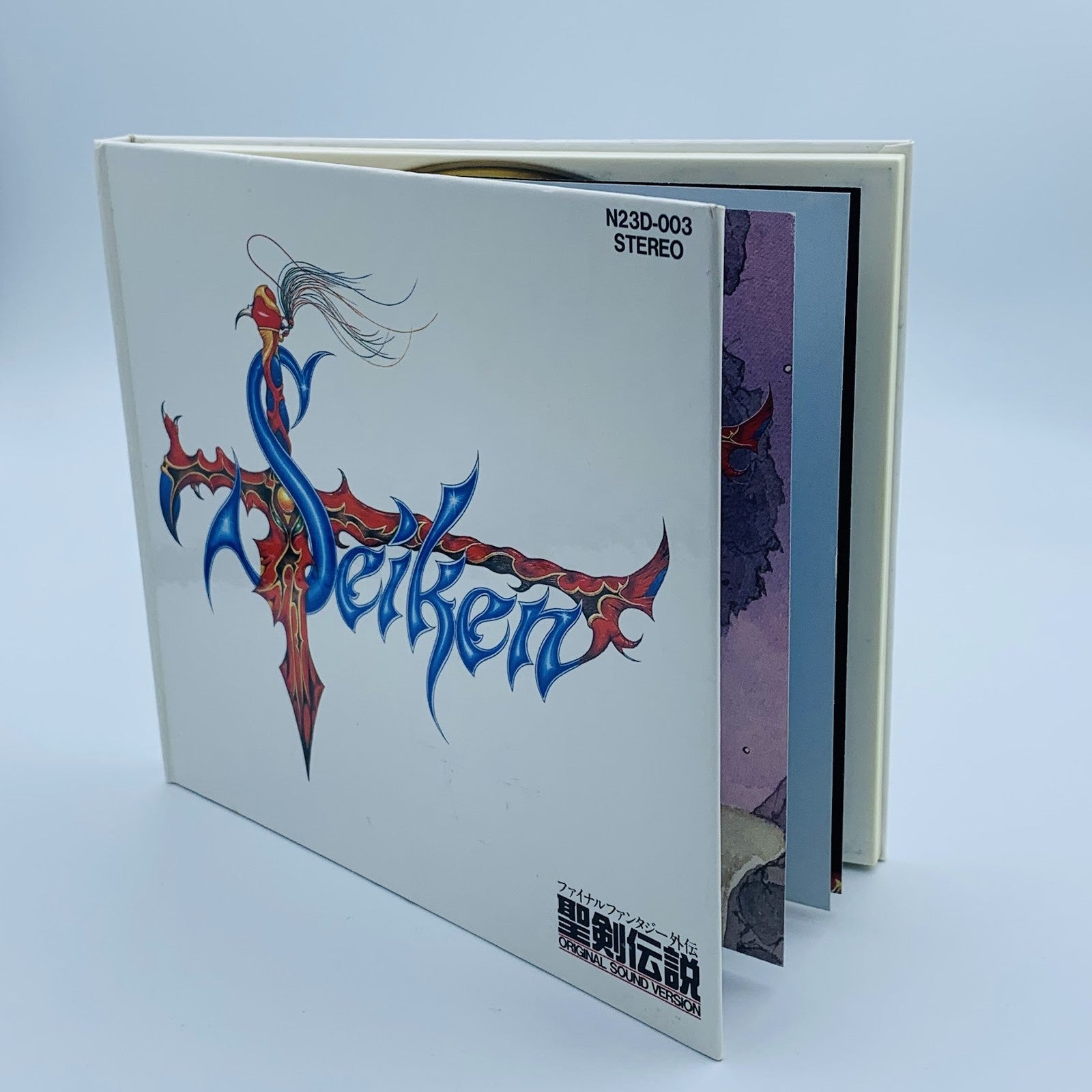 Seiken Densetsu Final Fantasy Adventure soundtrack hardcover CD Squaresoft 1991