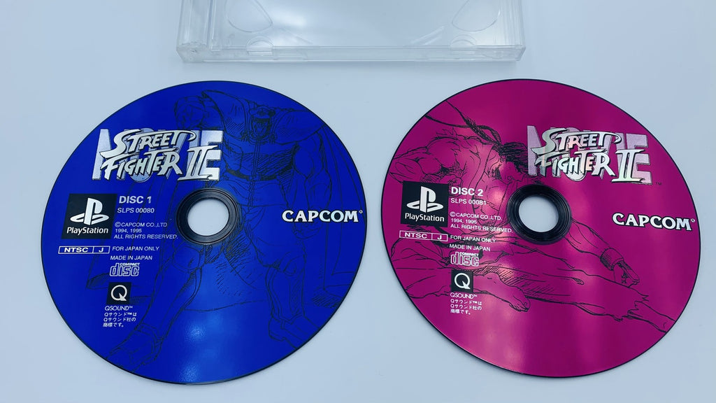 Street Fighter II Movie disc only Playstation PS1 Japan anime animation OVA