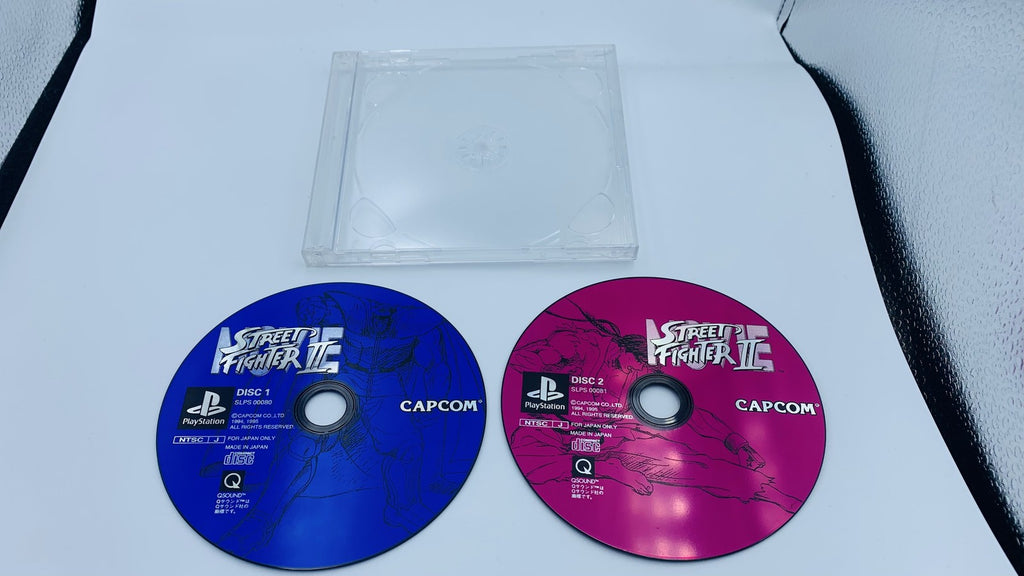 Street Fighter II Movie disc only Playstation PS1 Japan anime animation OVA