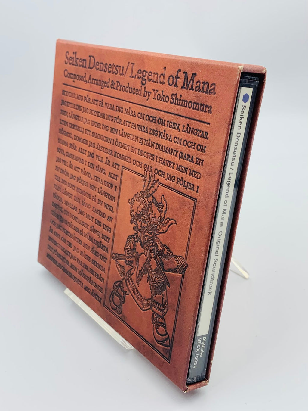Seiken Densetsu Legend of Mana Original Soundtrack CD FIRST PRINT with slipcover