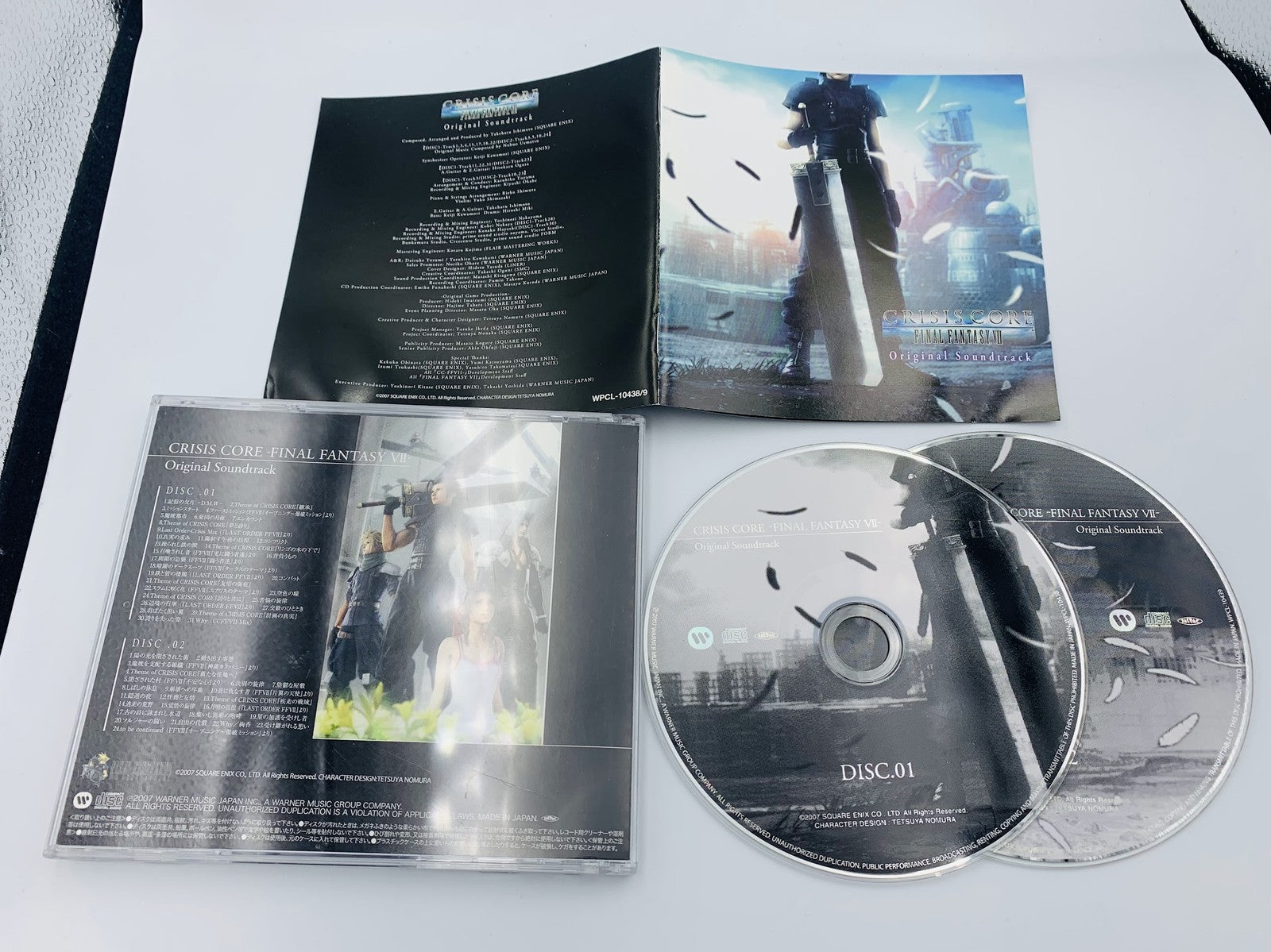 Crisis Core: Final Fantasy VII Original Soundtrack 2-CD Ishimoto WPCL-10438 2007