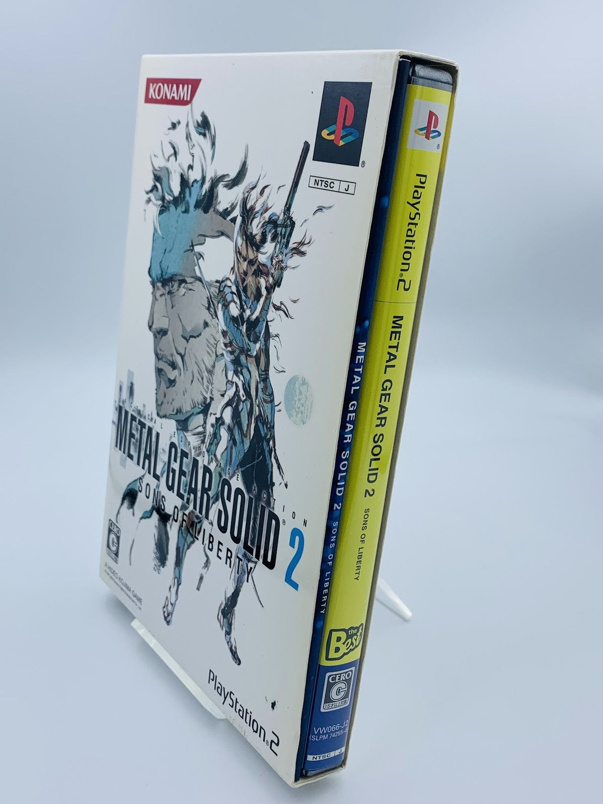 Metal Gear Solid 2+Document The Best 2-disc Playstation 2 Japan limited box set