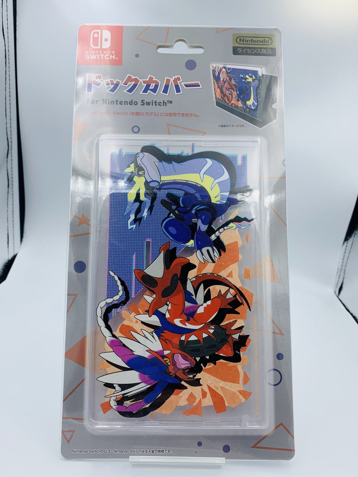 NEW Dock Cover for Nintendo Switch Pokémon Koraidon & Miraidon official licensed