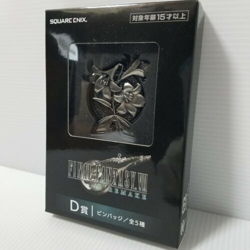 Final Fantasy VII Remake pin badge Set of 5 or choice Cloud Buster Sword Shinra