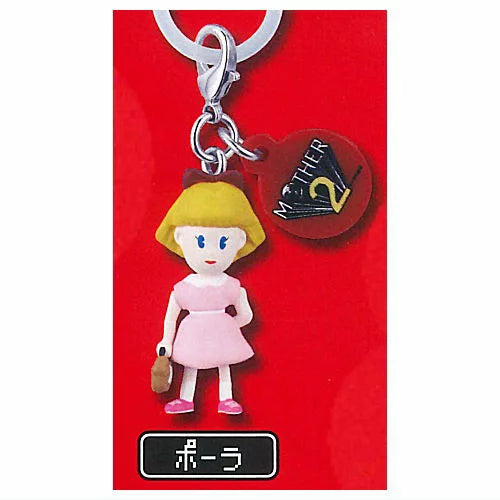 Mother 2 (EarthBound) Paula Keychain Nintendo gatcha strap figure charm gashapon