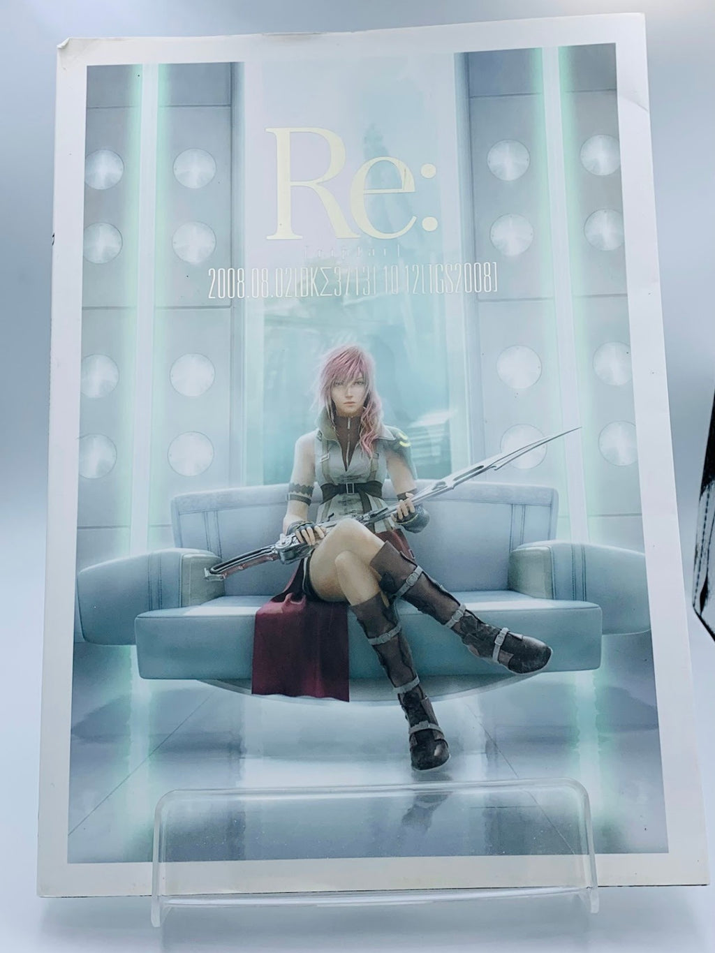 Square Enix Re: Final Fantasy Versus XIII/XV/VII Kingdom Hearts art book w/ Dvd
