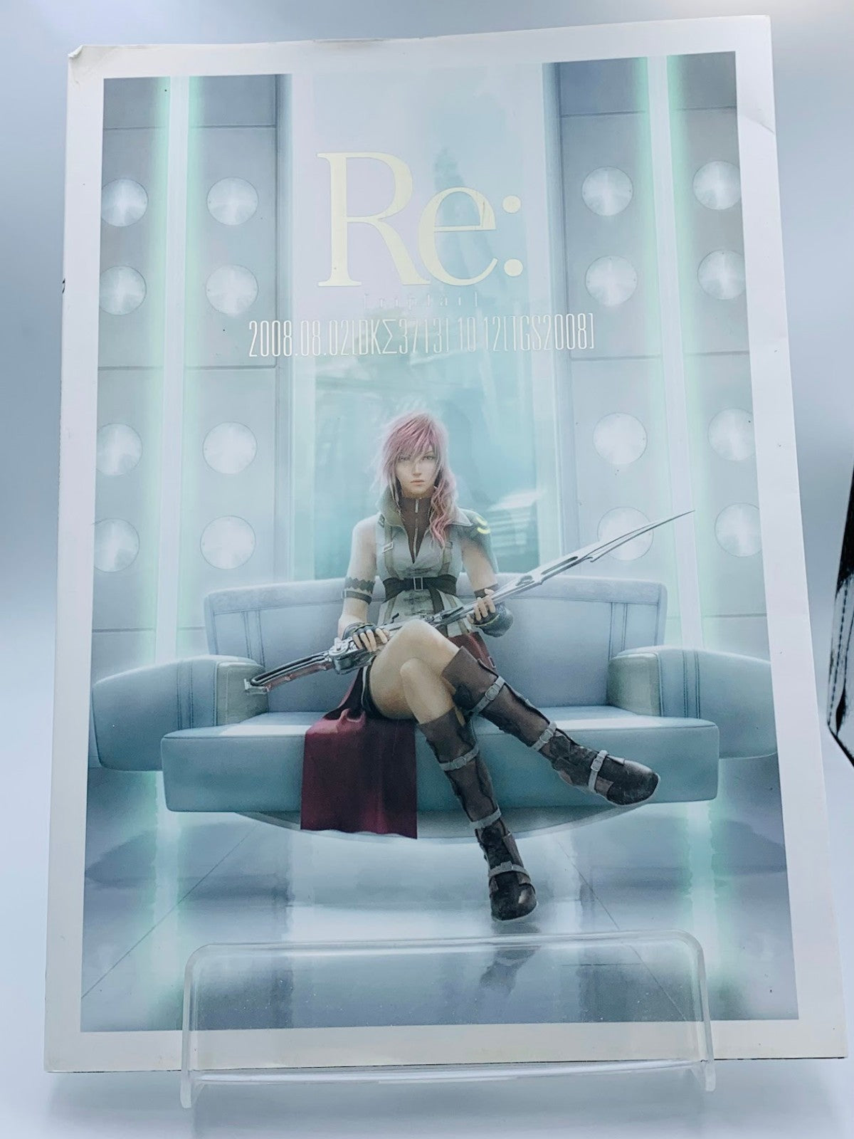 Square Enix Re: Final Fantasy Versus XIII/XV/VII Kingdom Hearts art book w/ Dvd