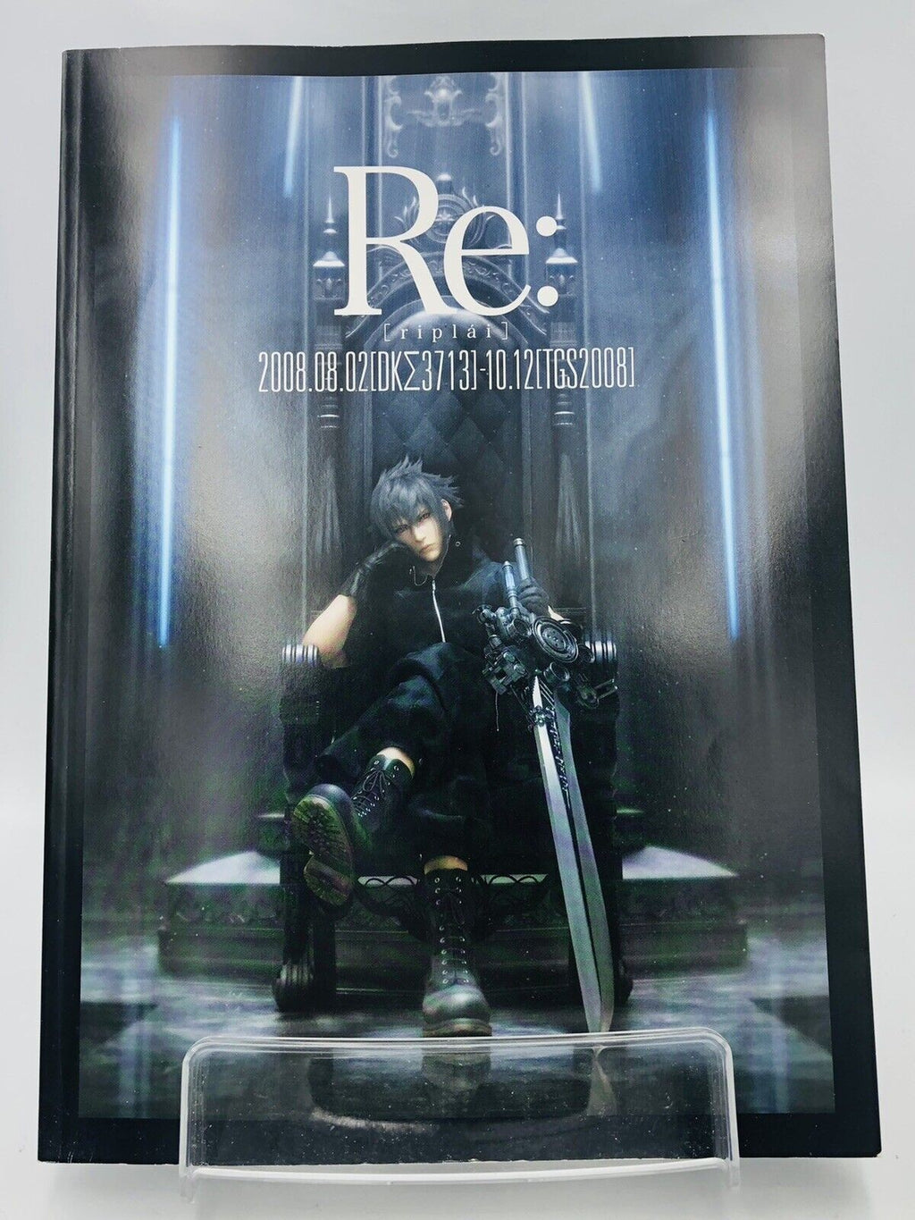 Square Enix Re: Final Fantasy Versus XIII/XV/VII Kingdom Hearts art book w/ Dvd