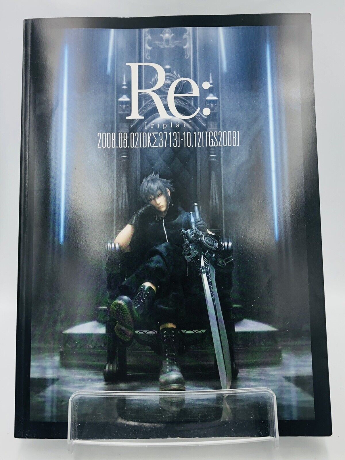 Square Enix Re: Final Fantasy Versus XIII/XV/VII Kingdom Hearts art book w/ Dvd