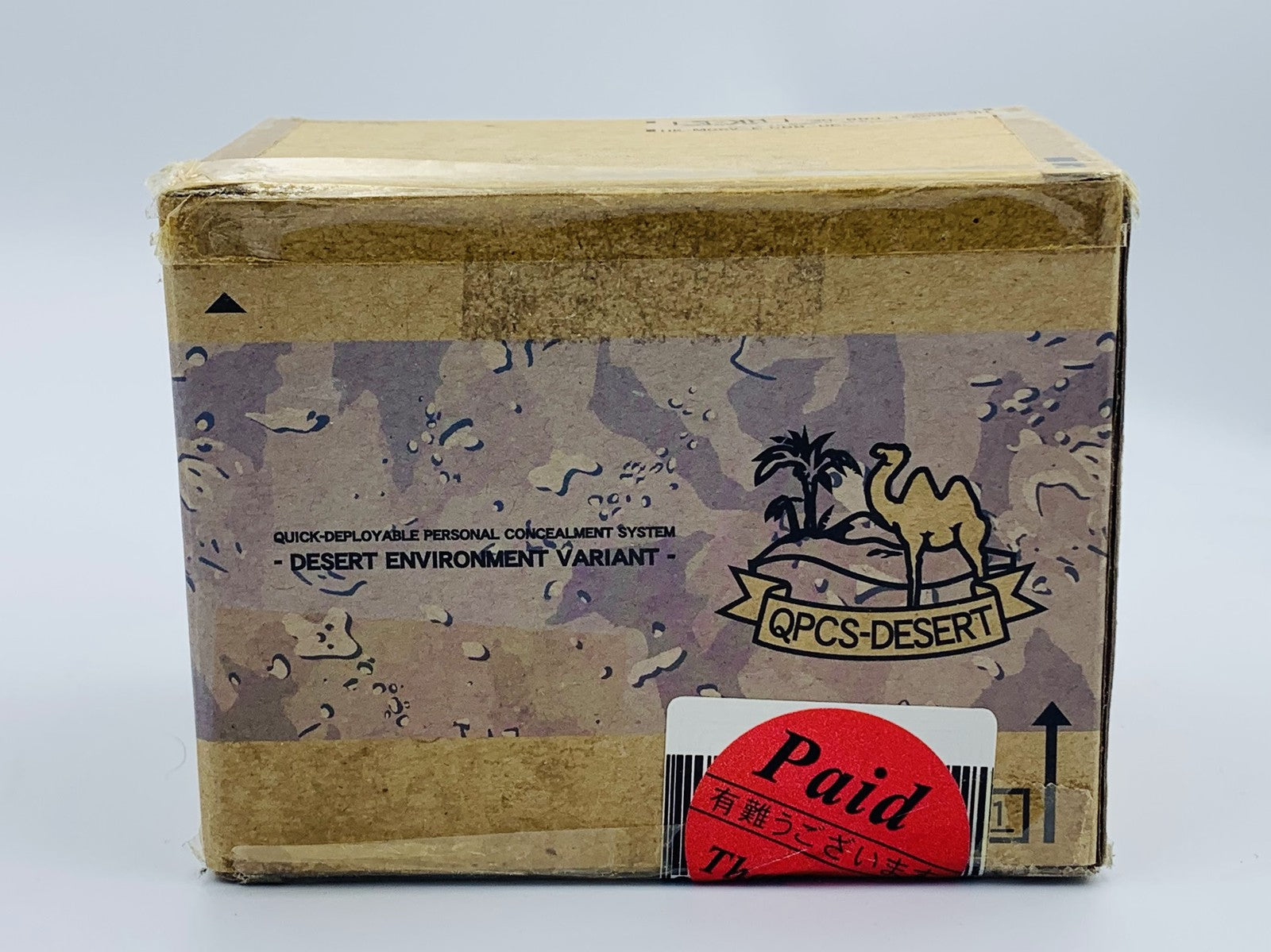 Metal Gear Solid V Phantom Pain Cardboard Box Walking Gimmick Desert Environment