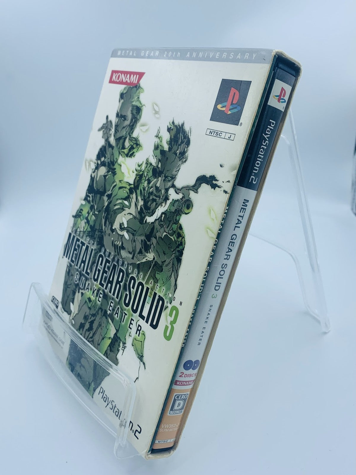 Metal Gear Solid 3 Snake Eater 20th Anniversary Limited Edition Playstation 2 JP