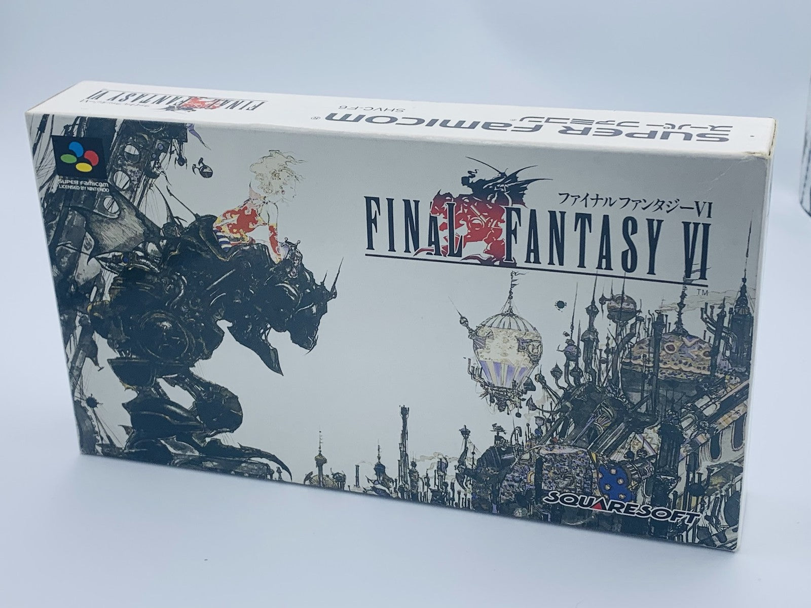 Final Fantasy VI Nintendo Super Famicom Japan COMPLETE CIB FF6 with box & manual